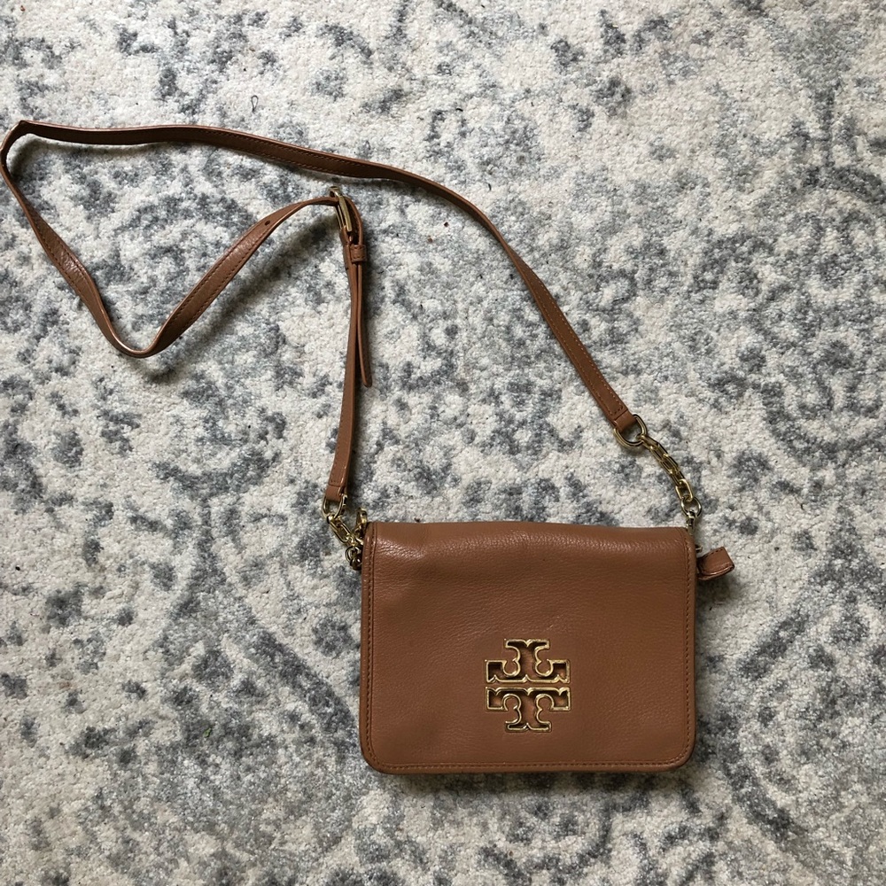 Brown Tory Burch crossbody